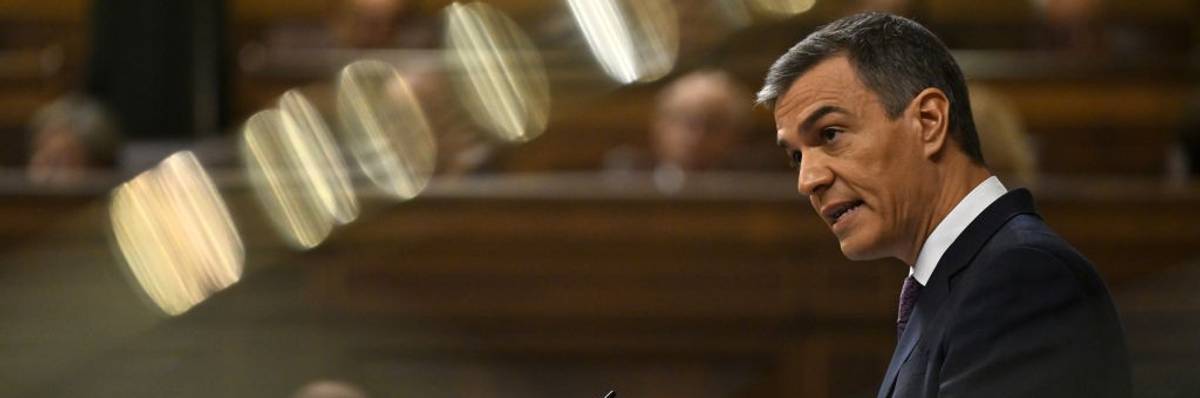 Spain's Prime Minister Sanchez