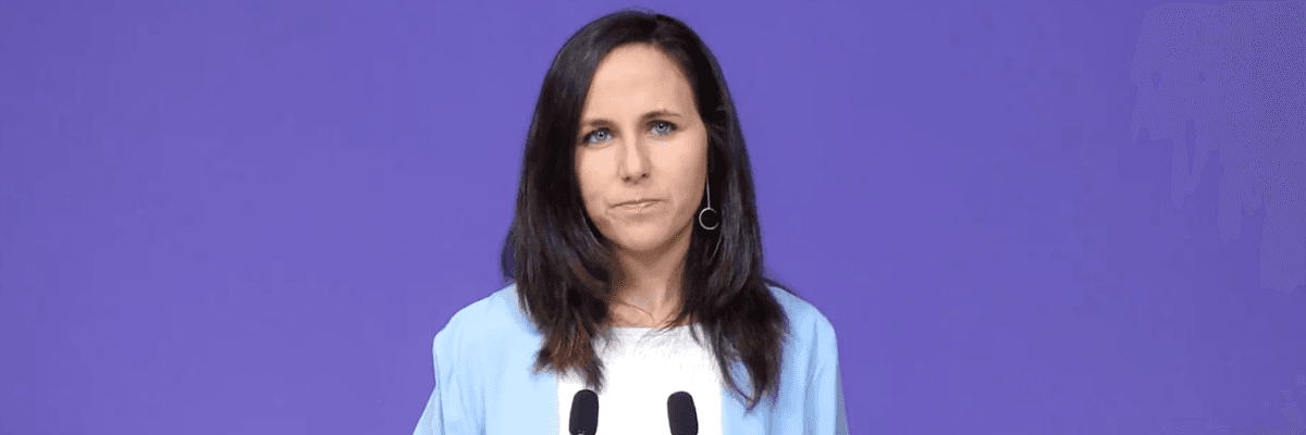 Spanish Minister of Social Rights Ione Belarra