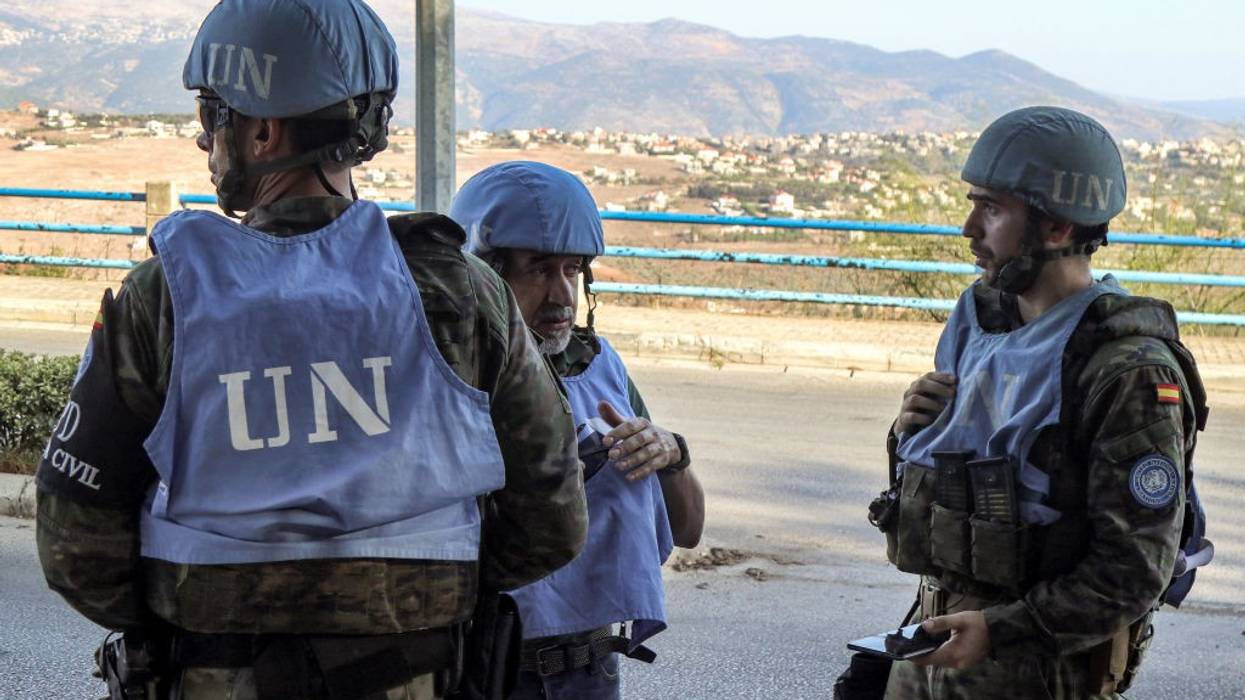 Spanish peacekeepers of the United Nations Interim Force in Lebanon