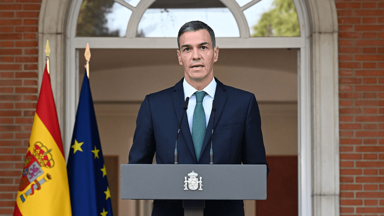 Spanish Prime Minister Pedro Sánchez speaks
