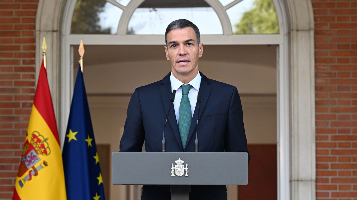 Spanish Prime Minister Pedro Sánchez speaks