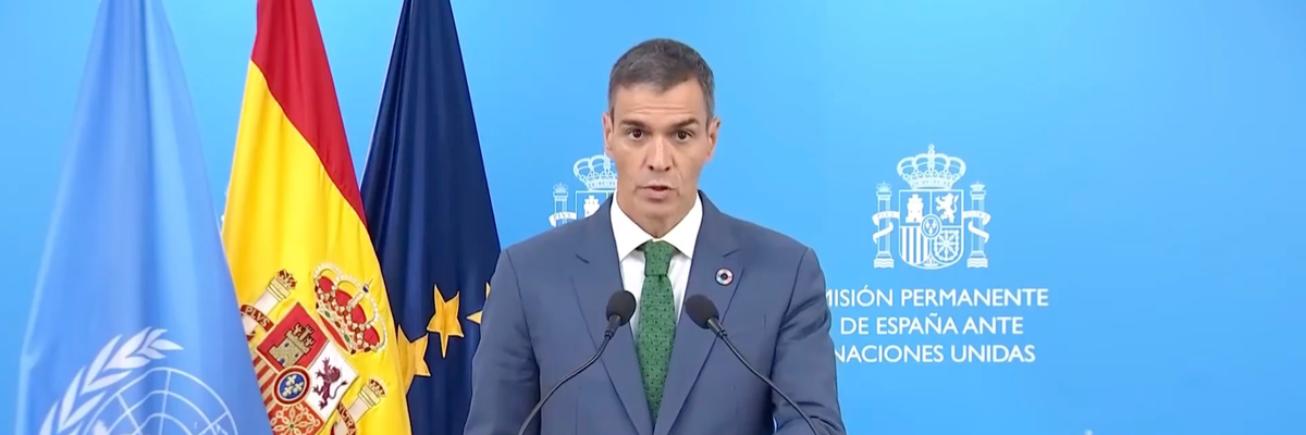 Spanish Prime Minister Pedro Sánchez