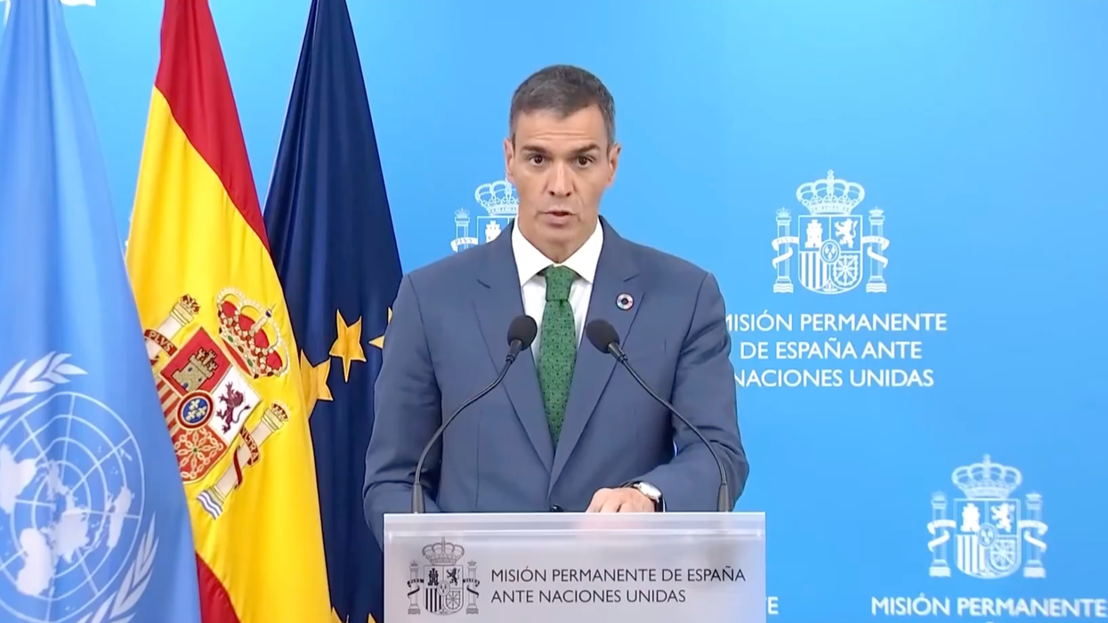Spanish Prime Minister Pedro Sánchez