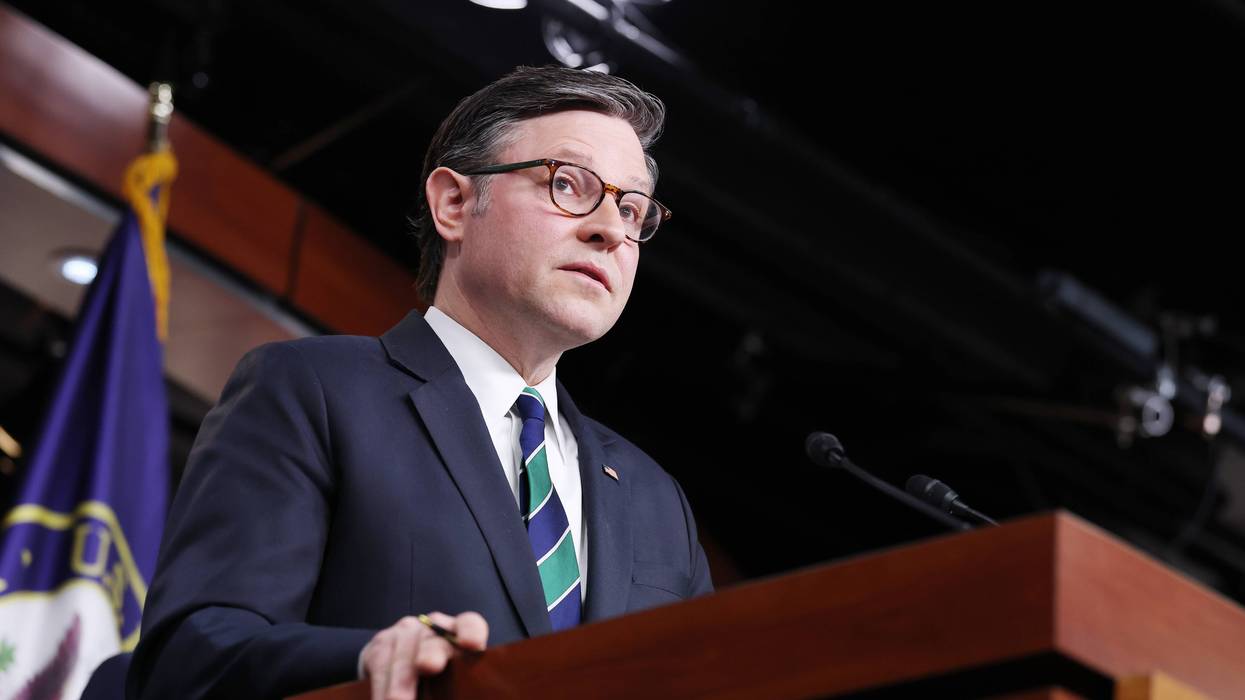 Speaker Johnson Holds His Weekly Press Conference On Capitol Hill