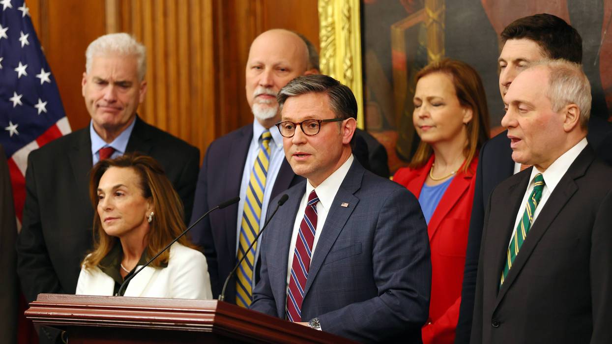 Speaker Johnson Holds Press Conference On House Passage Of SAVE America Act