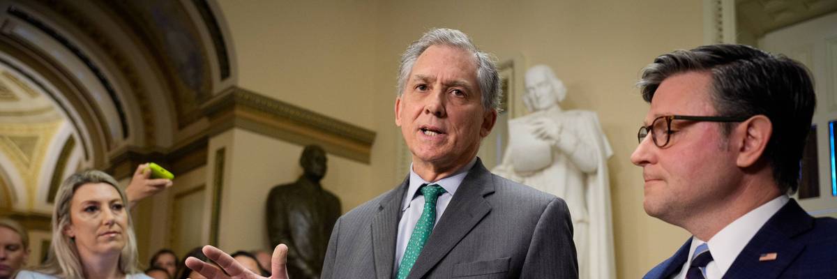 Speaker Johnson Speaks With Press After House Votes