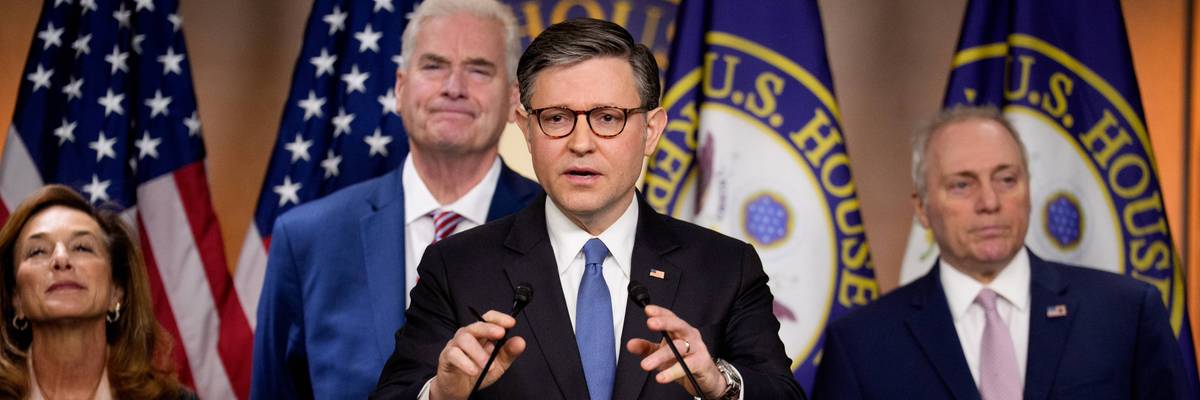 Speaker Mike Johnson Holds Capitol Hill Media Availability