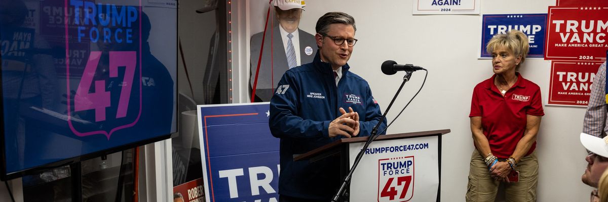 Speaker of the House Mike Johnson (R-La.)