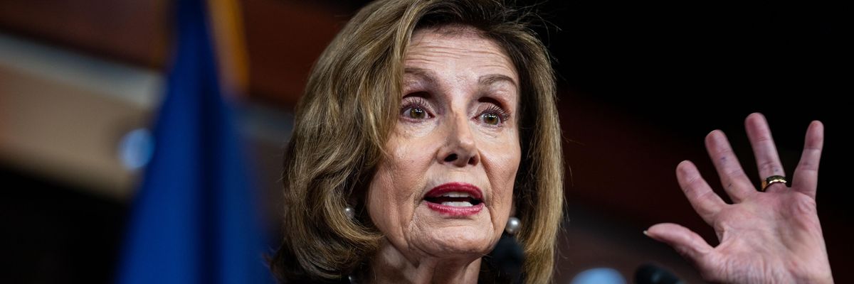 Speaker of the House Nancy Pelosi