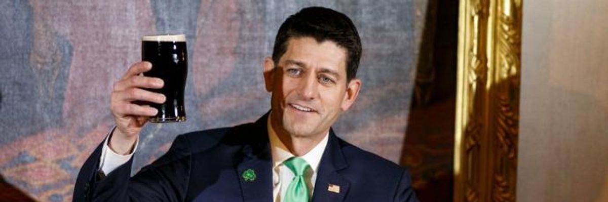 With 'Longtime Dream' of Tax Cuts for Billionaires Fulfilled, Paul Ryan Won't Seek Reelection