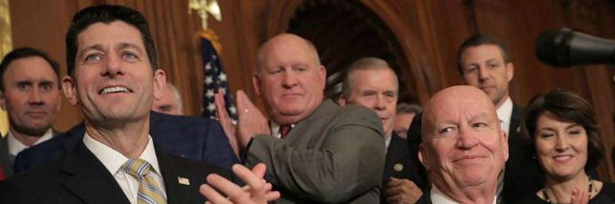 As Tax Scam Turns One, Critics Say Law Is 'One of the Biggest Transfers of Wealth to Richest 1% in US History'