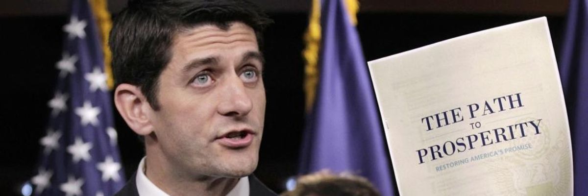 Paul Ryan: Charlatan, Hypocrite, and Right-Wing Extremist Scurries for the Exit