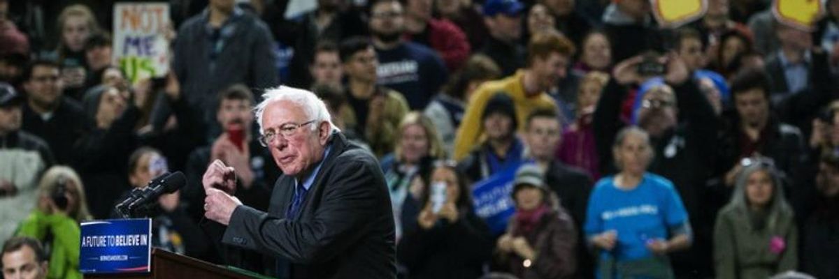 Sanders Pitches Revolution Ahead of Pacific Coast Caucuses