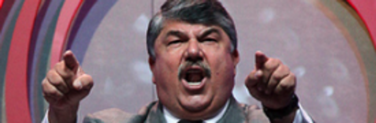 AFL-CIO's Trumka Calls for Labor Movement Separate from Parties: 'I've Had a Snootful of This Shit!'