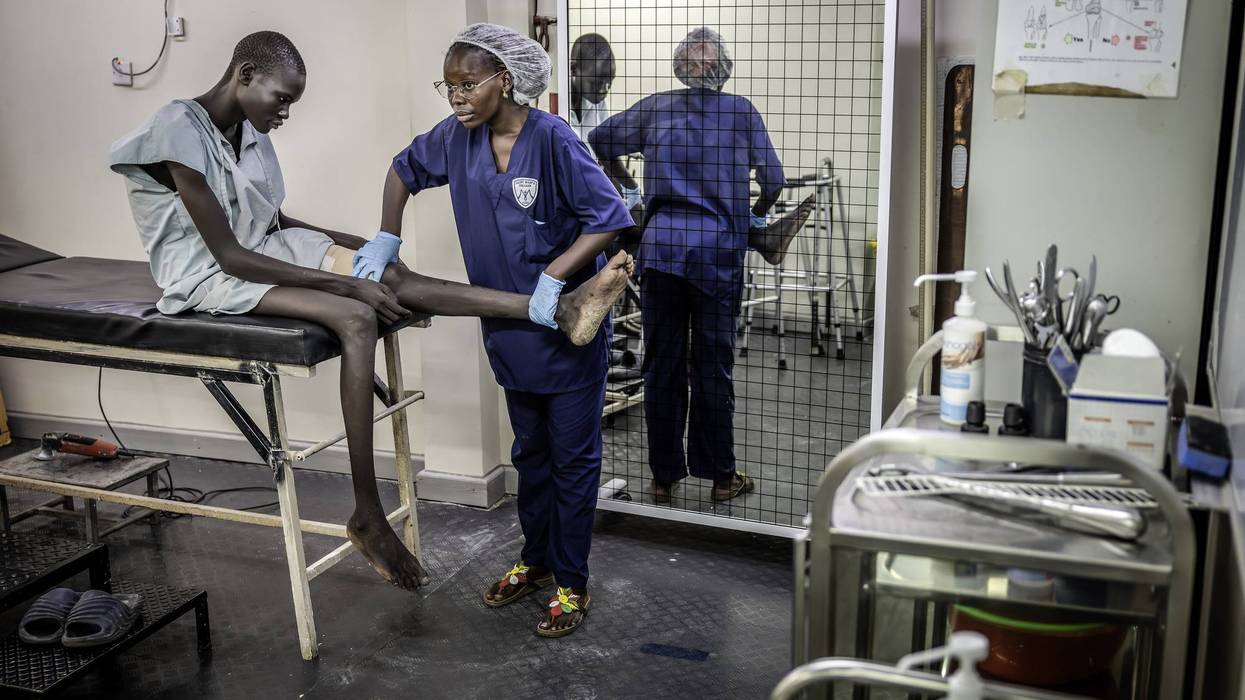 SSUDAN-CONFLICT-HEALTH-REHABILITATION