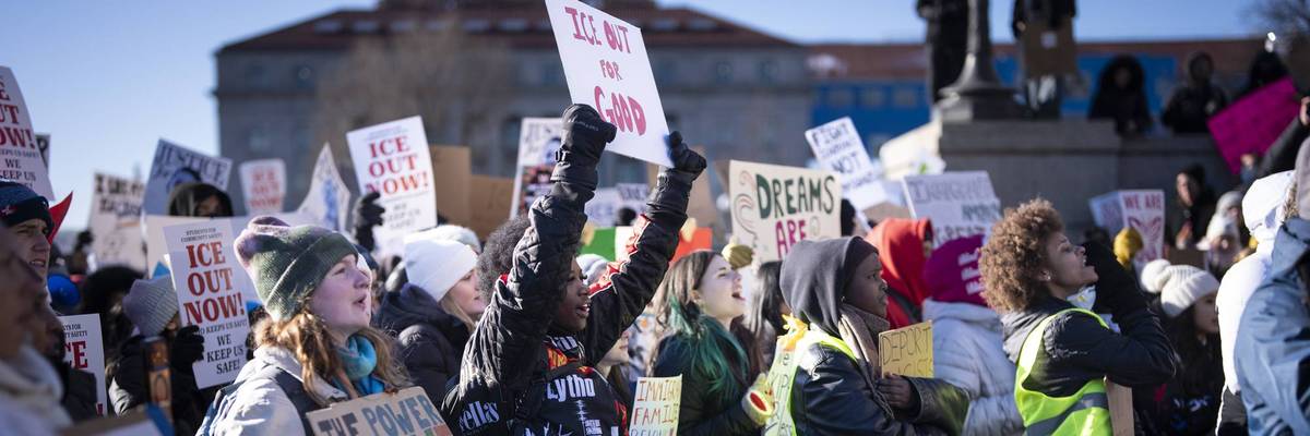 St. Paul, Minnesota student anti-ICE (Immigration and Customs Enforcement) demonstrations, January 2026