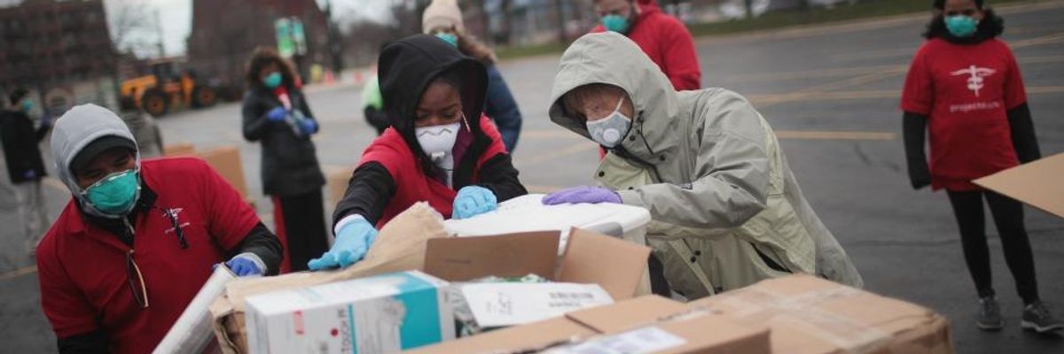 New Evidence Shows Trump--Who Says He Knew Covid-19 'Going to Be Horrible'--Allowed Exports of Crucial Supplies to Continue