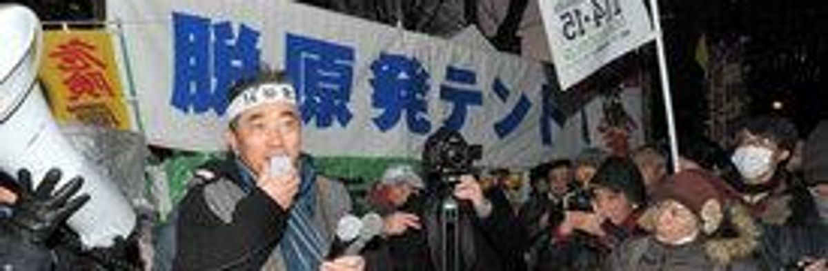 Occupied: Japanese Nuclear Foes Defy Order to Remove Tents