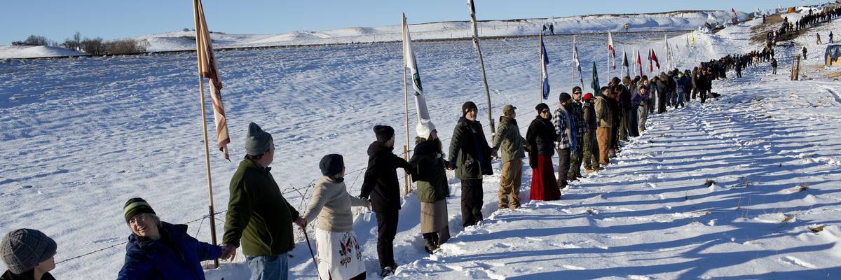 Standing Rock protests against the Dakota Access Pipeline