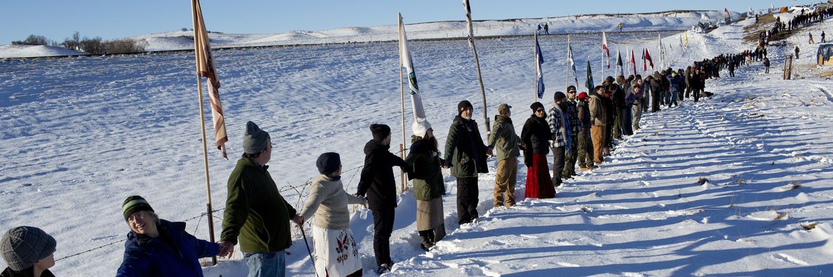 Standing Rock protests against the Dakota Access Pipeline