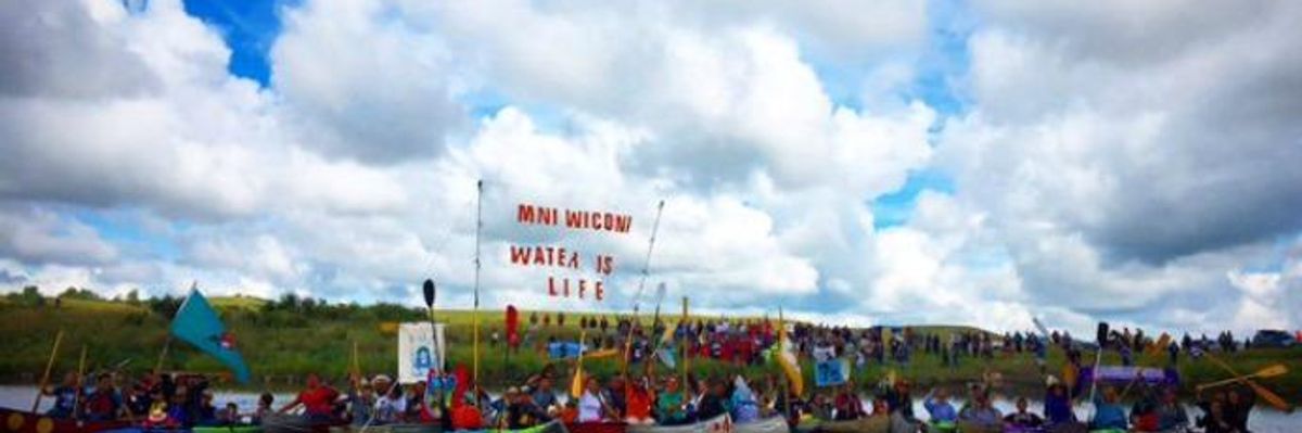 Officials Pull Water Supply as Dakota Access Protest Swells in Number and Spirit