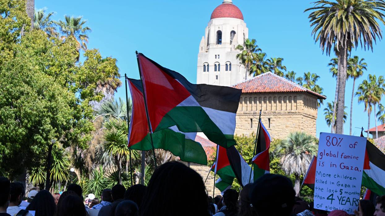 Stanford students protest Israel in California