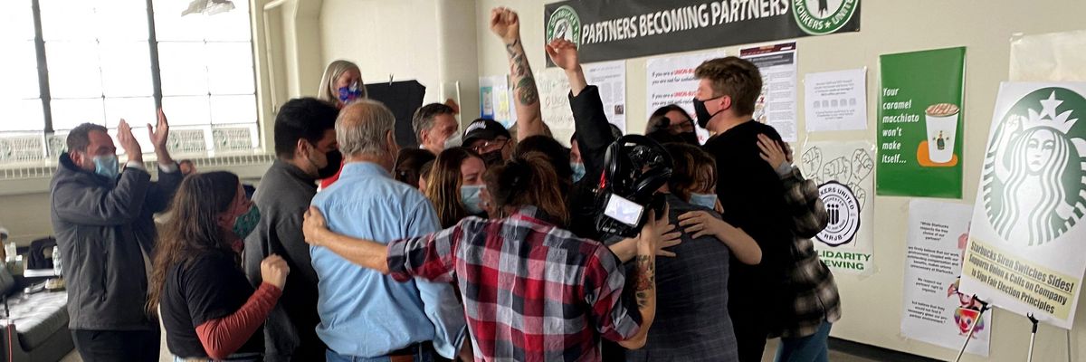 Historic Labor Ruling Slams 'Egregious and Widespread Misconduct' by Starbucks