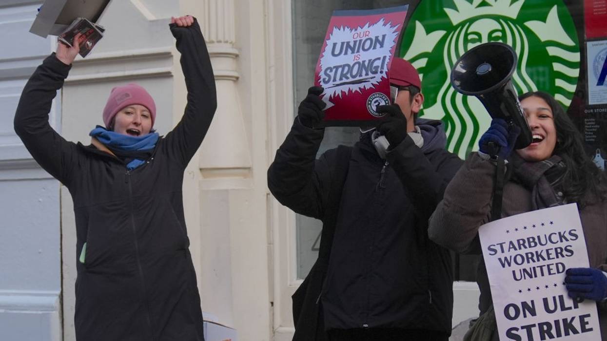 Starbucks employees strike
