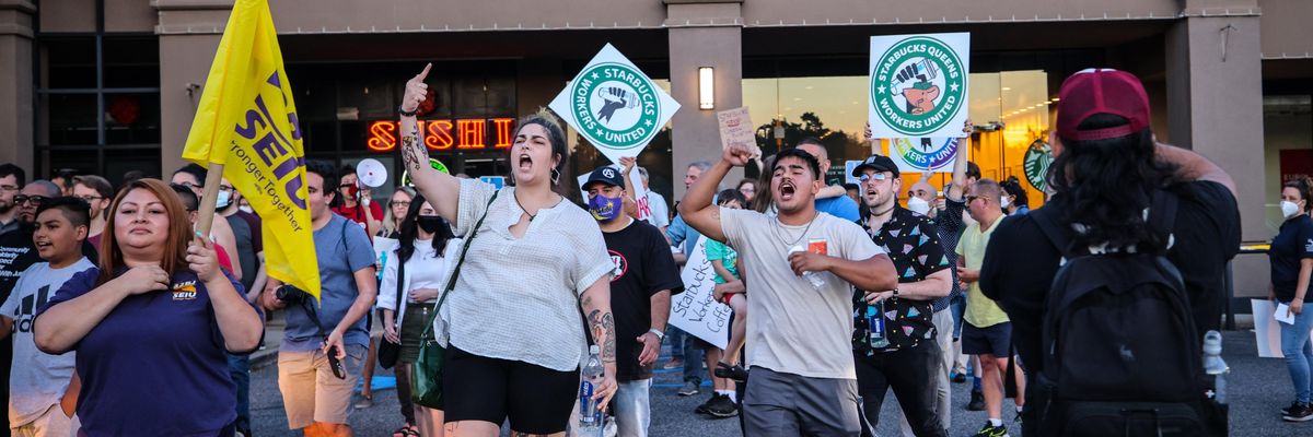 Starbucks New York union