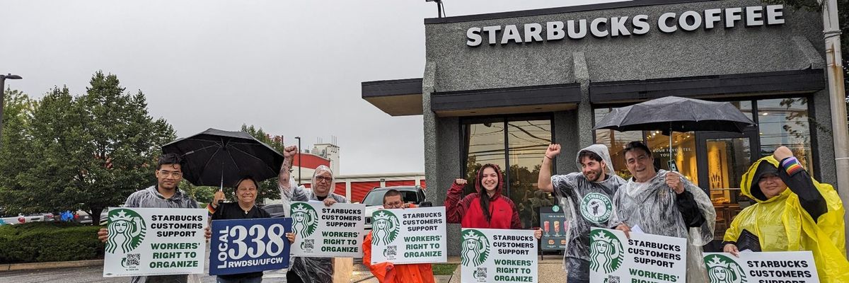 "Starbucks Solidarity" event