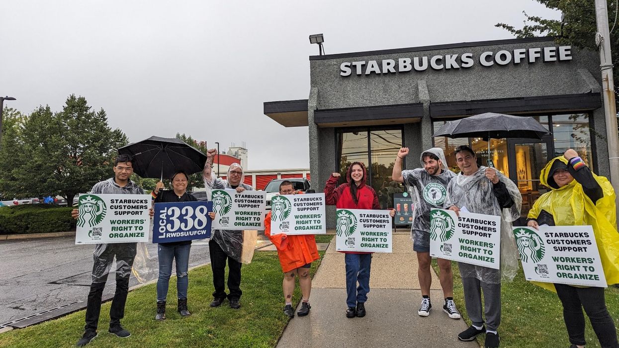 "Starbucks Solidarity" event