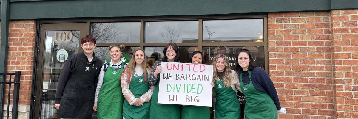 Starbucks workers in Wisconsin