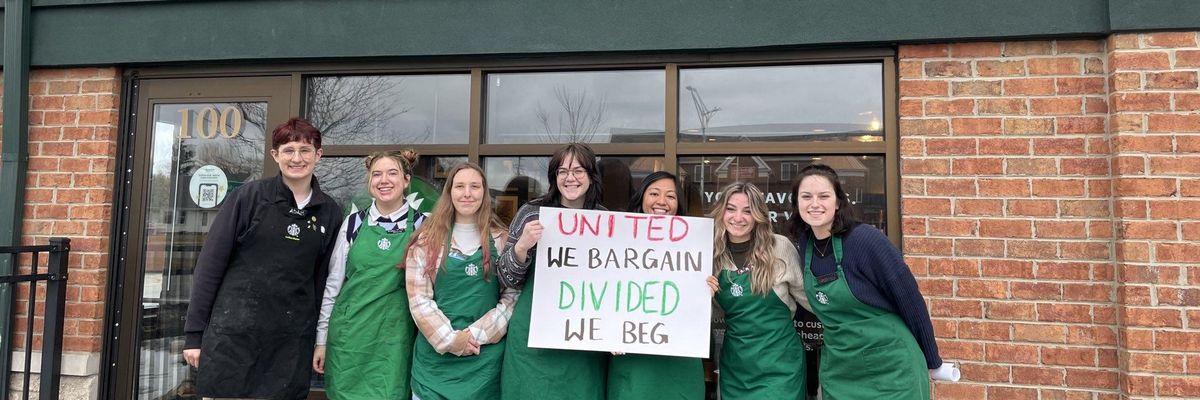 Starbucks workers in Wisconsin