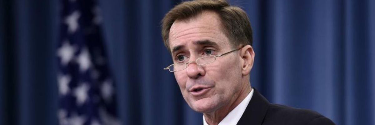 State Department Spokesperson John Kirby