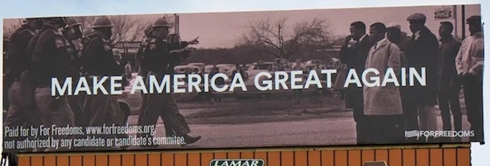 State troopers prepare to attack John Lewis and other Selma marchers on Bloody Sunday