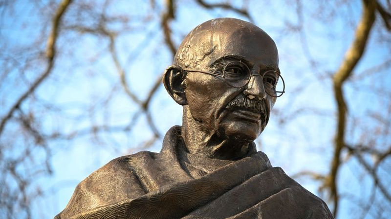 Statue of Gandhi in the UK