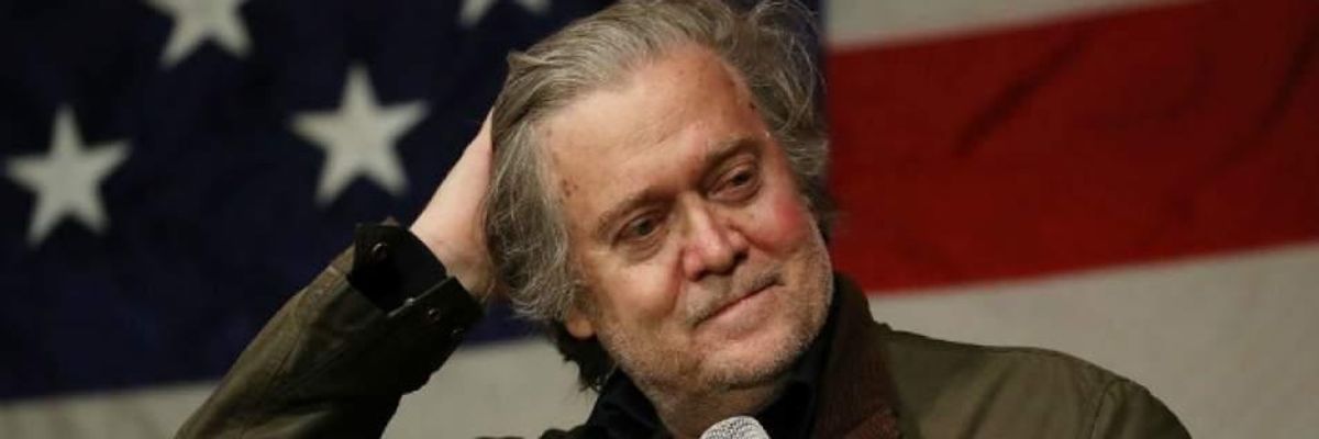 Steve Bannon Arrested for Fraud Related to Role in Privatized Border Wall Scheme