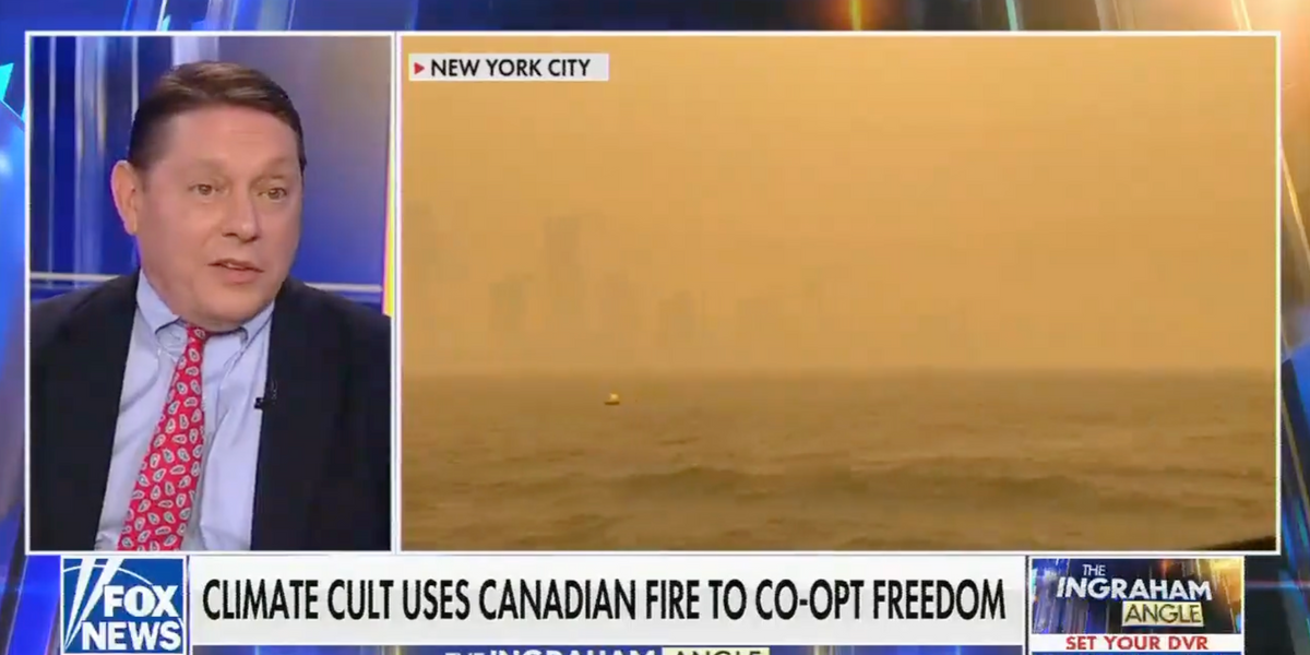 Big Oil Shill Tells Fox Viewers There Is 'No Health Risk' From Inhaling  Toxic Smoke