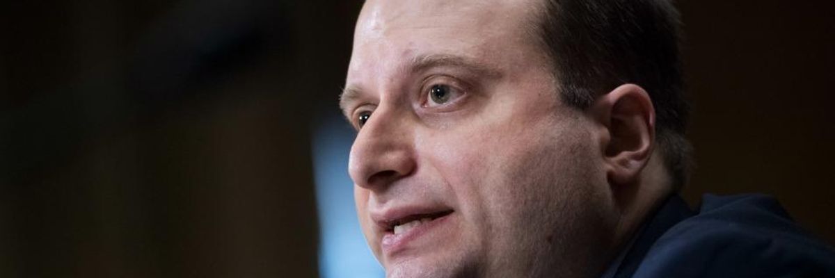 Confirmation of Steven Menashi to Federal Appeals Court 'Should Send Shockwaves Across America'