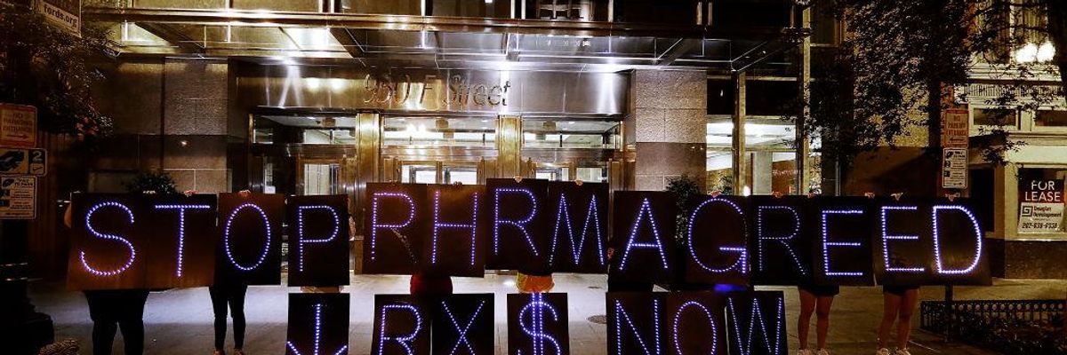 Stop Big Pharma's Greed: Lower Drug Prices Now