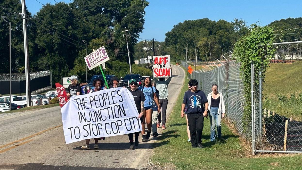 Stop Cop City protesters
