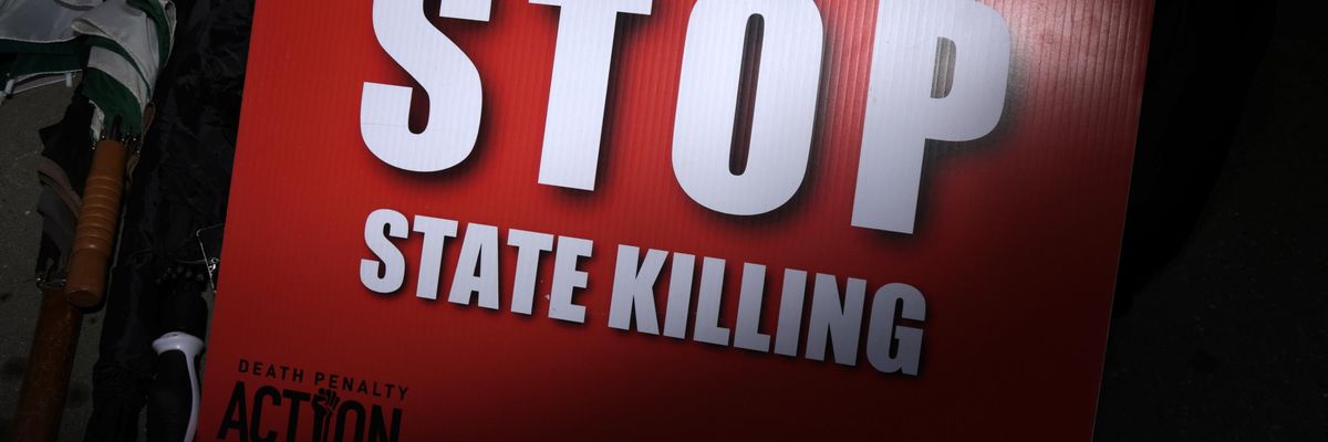 Stop State Killing sign