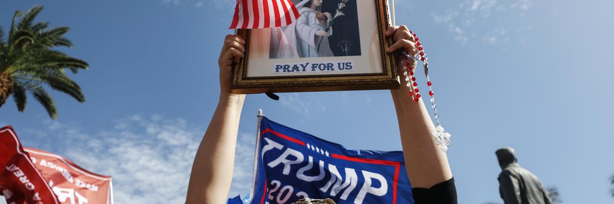 Stop the steal rally.