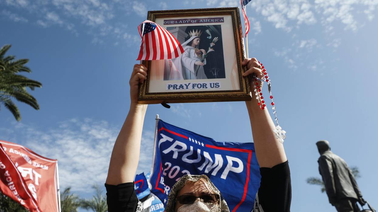 Stop the steal rally.