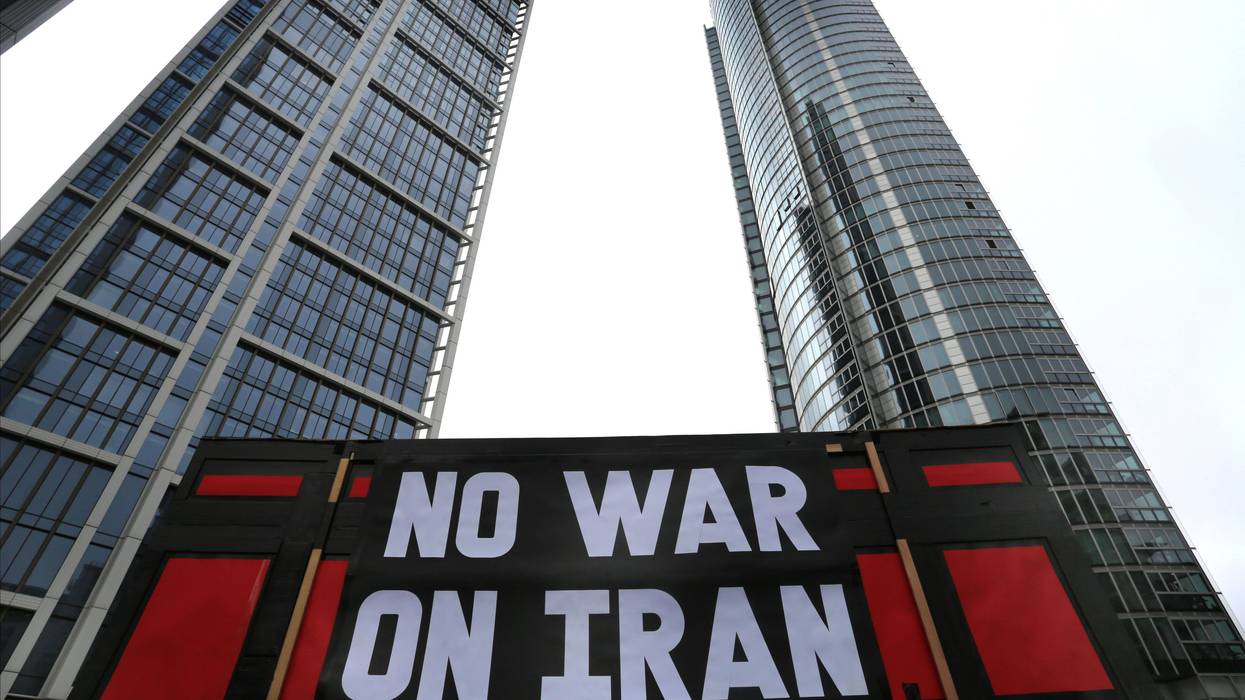 'Stop The War' Protest Against Bombing Iran Takes Place In London