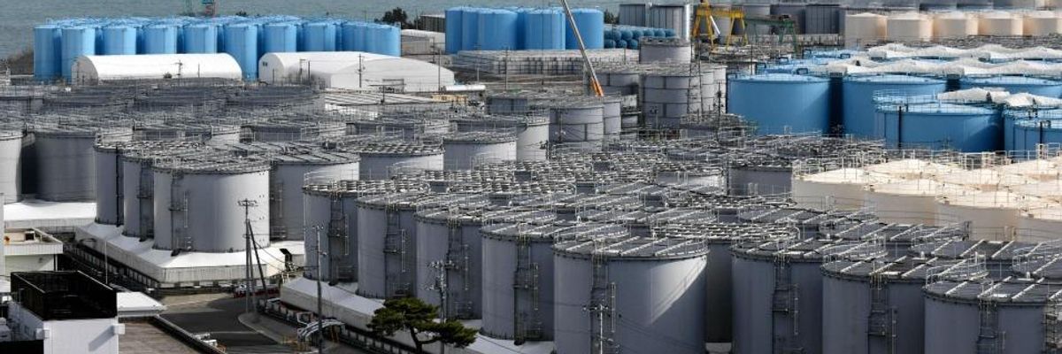 'An Appalling Environmental Crime': Japan to Dump Radioactive Fukushima Water Into Pacific Ocean