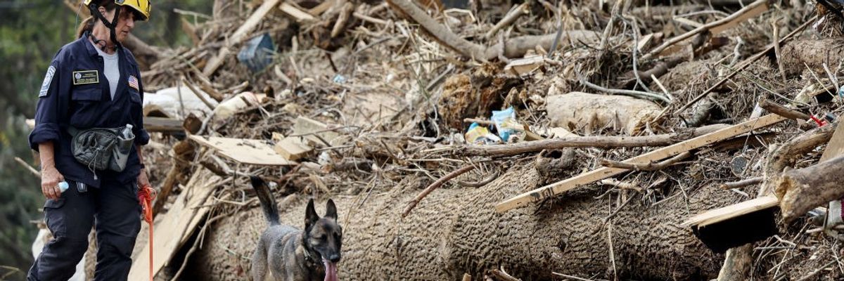 Storm Helene Causes Massive Flooding Across Swath Of Western North Carolina