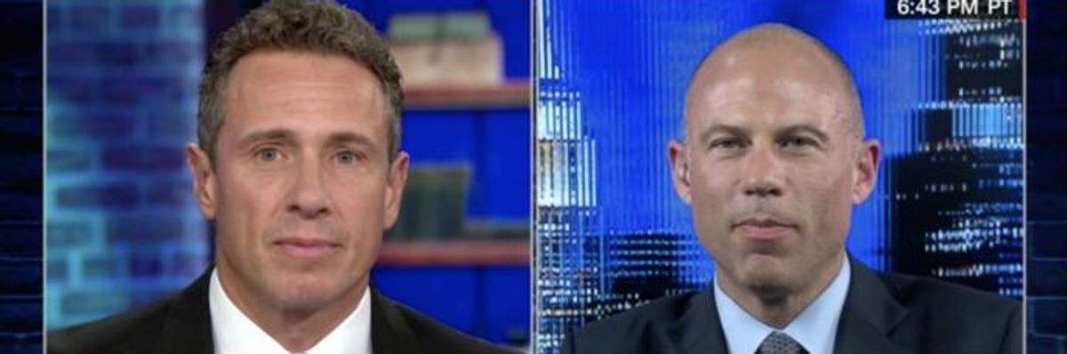 Stormy Daniels' lawyer Michael Avenatti appeared on CNN late Friday