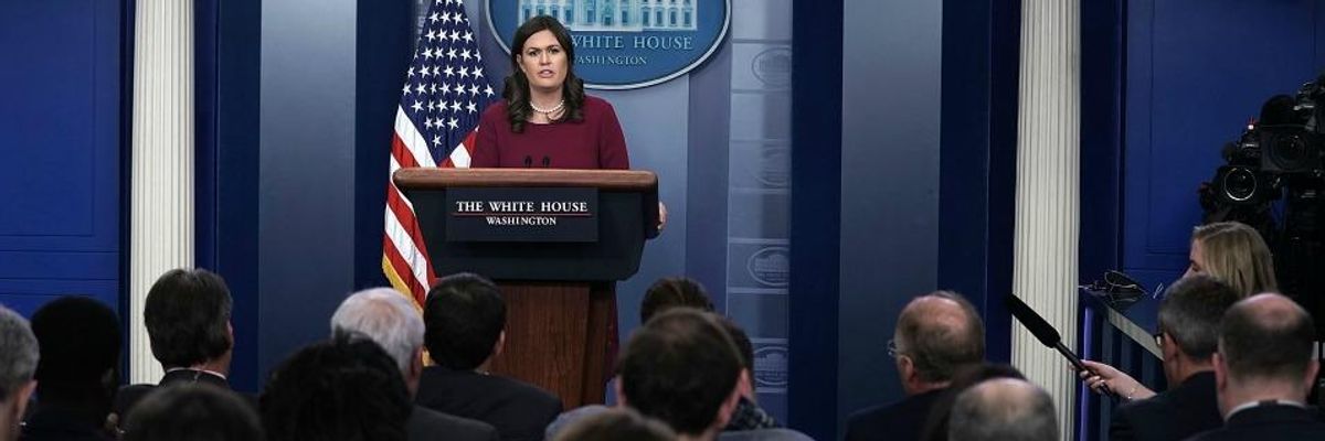 While Claiming to Support a Free Press, White House Defends Decision to Ban Reporter From News Conference