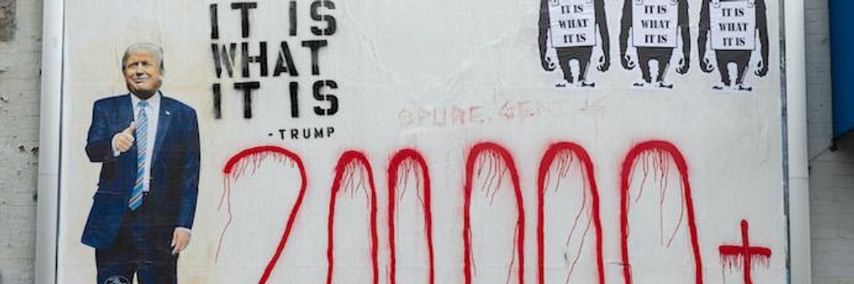 Despite "It's Going Away" Lies From Trump, US Breaks Coronavirus Infection Record Just 11 Days Before Election